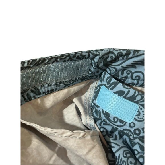 Ripskirt Hawaii Knee Length Wrap Skirt Women's Sz Large Swim Coverup Blue - Picture 3 of 8